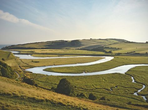 Walk: Cuckmere River, East Sussex South Downs, River Trip, Walking Routes, Country Park, British Countryside, Rock Pools, White Water Rafting, River Walk, Go Hiking