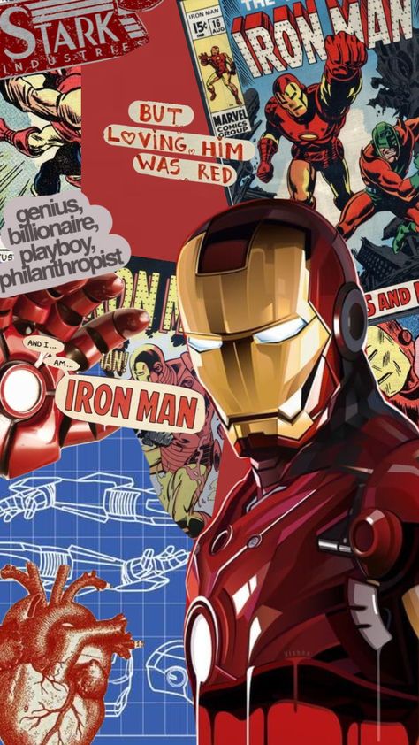 #ironman #tonystarkaesthetic #tonystark #ironmanshuffle #marvel #marvelcomics #aesthetic Ironman Wallpaper, Actors Illustration, Iron Man Wallpaper, Man Wallpaper, Fast And Furious, Tony Stark, Wallpaper Aesthetic, Marvel Comics, Iron Man