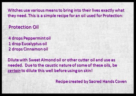 Protection Oil Recipe Protection Oil Recipe, Lughnasadh Recipes, Purification Oil, Magick Oil, Dream Boards, Projects School, Protection Oil, Vision Boarding, Myrrh Oil