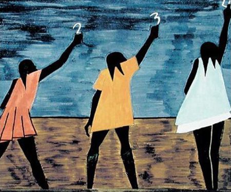 Jacob Lawrence (1917-2000), American painter and educator, famous for his narrative series of paintings on African American historical figures… Jacob Lawrence Art, Ed Books, Jacob Lawrence, Romare Bearden, Protest Art, Three Women, Reading Art, Ecole Art, Knight Art