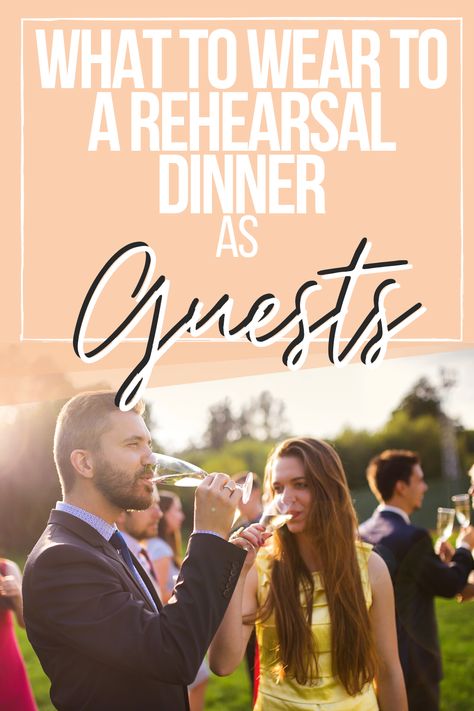 If you're feeling stumped about what to wear to one of the many wedding events, you're not alone! Follow these tips to decide what to wear to a rehearsal dinner as a guest. #rehearsaldinner #whattoweartoawedding #whattoweartorehearsaldinner #rehearsaldinnerdresses #rehearsaldinnerdress #rehearsaldinneroutfit #rehearsaldinnerinspo #outfitsrehearsaldinner #rehearsaldinneroutfitinspo Rehearsal Dinner Guest Outfit Casual, Rehersal Dinner Dress Guest Casual Fall, Rehearsal Dinner Dress For Guest Fall, Wedding Rehearsal Outfit Bridesmaid, Wedding Rehearsal Outfit Guest, Rehearsal Dinner Outfit For Guest, Rehearsal Dinner Guest Outfits, Rehearsal Dinner Guest, Wedding Rehearsal Outfit