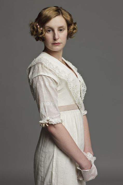 Lady Edith Crawley, Downtown Abbey Fashion, Edith Crawley, Downton Abbey Wedding, Mary Crawley, Downton Abbey Costumes, Downton Abbey Series, Laura Carmichael, British Costume