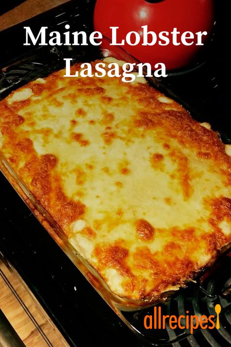 Lobster Lasagna Roll Ups, Recipes Using Lobster Meat, Maine Food Recipes, Lobster Casserole Recipes, Lobster Lasagna Recipe, Langostino Lobster Recipes, Lobster Lasagna, Lobster Ideas, Simple Seafood Recipes