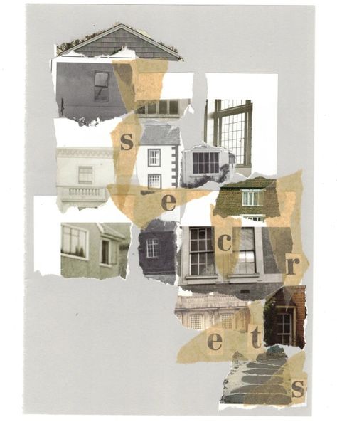 #collageart #houseart #mixedmedia #artcollection #papercollage #analogcollage #housecollageart #collage #vintagecollage #tissuepaper Collage Houses, Collage House, Home Collage, Romare Bearden, Cute Little Houses, College Writing, Architecture Collage, Vintage Collage, Digital Tools