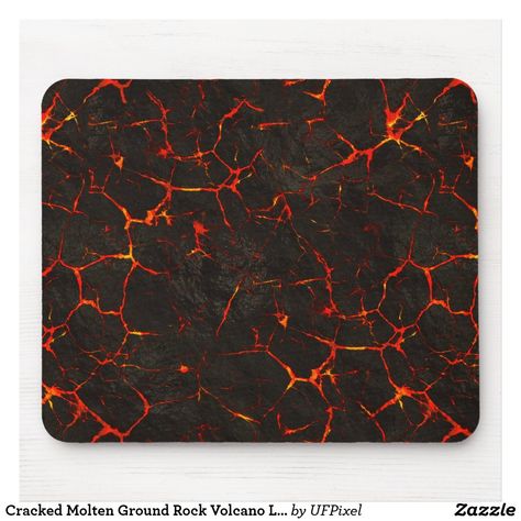 Cracked Molten Ground Rock Volcano Lava Mouse Pad Lava Cracks, Volcano Rock, Lava Art, Molten Rock, Dwarven Forge, Volcano Lava, Mural Inspiration, Molten Lava, Dragon Earrings