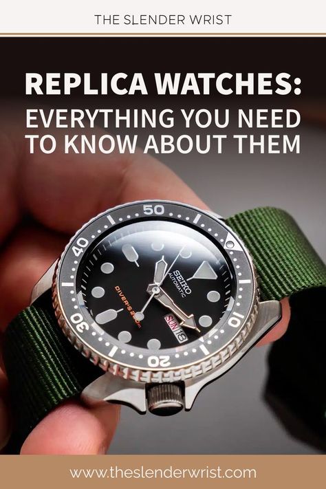 Replica watches aren’t all created equally. This guide will show you what to look for. Mens Watches Guide, Small Watch, Best Watches For Men, Men's Watches, Wrist Watches, To Look, Wrist Watch, Need To Know, Personal Style