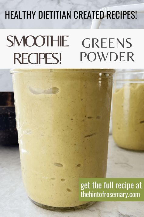 The Best Super Greens Powder Smoothie! Supergreens Powder Smoothie, Bloom Greens Powder Recipe, Super Greens Powder Recipes, Greens Powder Smoothie, Green Powder Drink, Green Powder Smoothie, 10 Day Green Smoothie, Super Green Smoothie, Green Superfood Powder