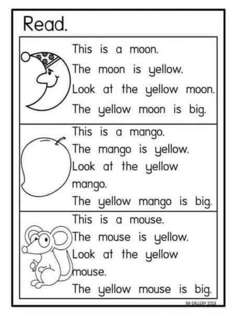 Reading online worksheet for PRESCHOOL. You can do the exercises online or download the worksheet as pdf. Aktiviti Prasekolah, Reading Exercises, Aktiviti Tadika, Read In English, Phonics Reading Passages, First Grade Reading Comprehension, Reading Comprehension For Kids, Reading Comprehension Kindergarten, English Worksheets For Kindergarten