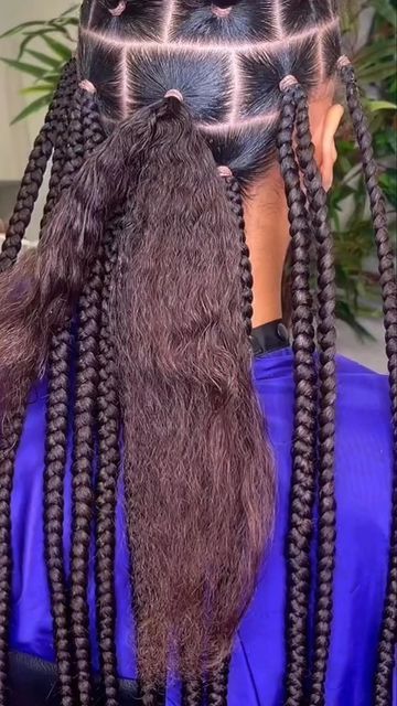 black_hair_court on Instagram: "Beautiful 😻 would you try double knotless braids ? Follow @finaafricanhairbraiding for braids inspiration . 💫Follow @bhcoskin for beauty products 💫Follow @princess_idehen for kids fashion . Note:if you want your pic removed from this page please dm. . . Tag a friend Leave a comment . . . @braydedup . . . . . . . . . . #explore #theshaderoom #blackexcellence #blackculture #blackgirlskillingit #themelaninshadesroom #blacktwitter #blackhollywood #blackqueens Double Knotless Braids, Double Dutch Knotless Braids, Kids Large Knotless Braids, Knotless Braids Hairstyles For Kids, Kids Knotless Box Braids With Beads, Knotless Box Braids Kids, Kid Knotless Braids, Quick Braid Styles Black Hair Kids, Toddler Knotless Braids