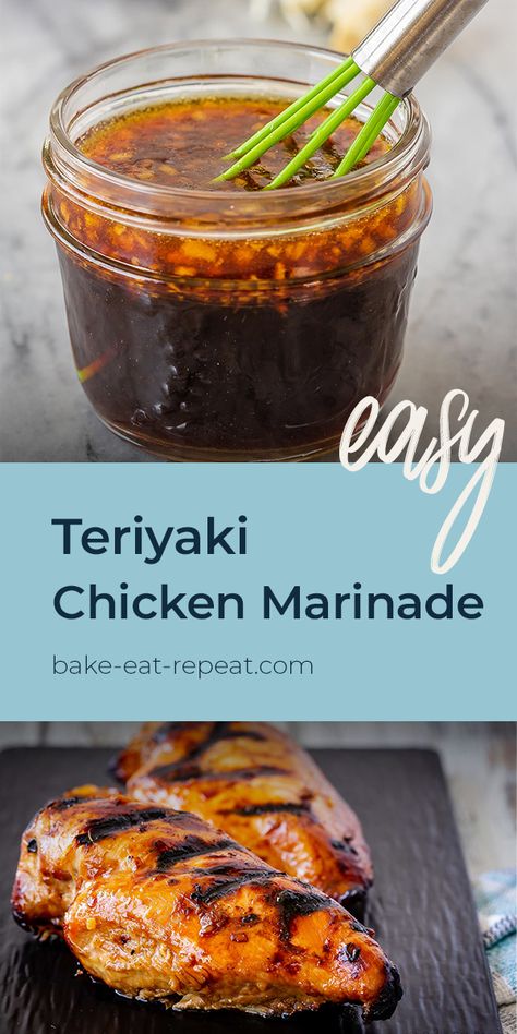 Marinade For Chicken Stirfry, Hawaiian Teriyaki Chicken Marinade, Easy Teriyaki Chicken Marinade, Teriyaki Chicken Marinade Recipe, Japanese Chicken Marinade, Chinese Marinade For Chicken, Asian Chicken Marinade Recipes, Chicken Marinade Teriyaki, Hibachi Chicken Marinade