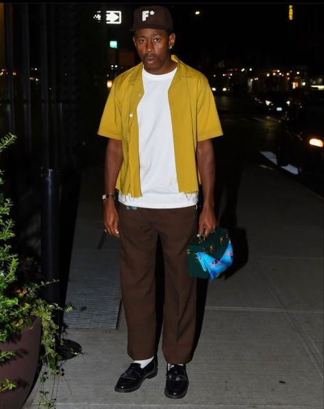 Outfits Inspiration Men, Tyler The Creator Outfits Inspiration, Tyler The Creator Fashion, Tyler The Creator Outfits, Loafer Outfits, Casual Attire For Women, Golf Wang, Guys Clothing Styles, The Goat