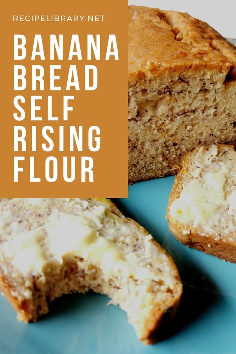 Today I am making my amazing banana bread with self rising flour. This recipe is famous in my family and my kids call it my Goldilocks banana bread because it is not too dry, not too moist – just right! #bananabread #selfrisingflour #bananabreadselfrisingflour #recipelibrary Homemade Bread Self Rising Flour, Banana Bread Made With Self Rising Flour, Banana Muffins With Self Rising Flour, Banana Bread With Self Rising Flour Easy Recipes, Banana Bread Recipe With Self Rising, Self Raising Flour Banana Bread, Banana Bread Recipe With Self Rising Flour, Recipes Using Self Rising Flour Baking, Banana Bread Using Self Rising Flour