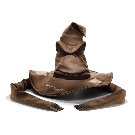 PRICES MAY VARY. Interactive sorting hat features motions and sounds Finely crafted collectible from the Harry Potter franchise by The Noble Collection Officially Licensed by Warner Brothers Measures approximately 14 inches in height. Wear this interactive replica on your hear and bring it to life with motion and sounds. Take control of the Sorting Hat with the two tassels that allow you to move the mouth and tip of the hat. Are you a Gryffindor, a Slytherin, a Hufflepuff or a Ravenclaw? Find ou Harry Potter Basket Gift, Harry Potter Party Favors, Noble Collection Harry Potter, Harry Potter Props, The Sorting Hat, Harry Potter Sorting, Harry Potter Sorting Hat, Harry Potter Merch, Noble Collection