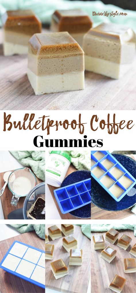 layered bulletproof coffee gummies caffeine morning kick Carnivore Gummies, Coffee Gummies, Bulletproof Coffee Pods, Spring Drink Recipes, Xmas Cookies Recipes, Healthy Gummies, Easter Drink, Gummies Recipe, Keto Treats