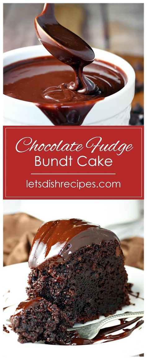 Ultimate Chocolate Fudge Bundt Cake Fudge Bundt Cake Recipe, Chocolate Fudge Bundt Cake, Fudge Bundt Cake, Gooey Chocolate Cake, Amazing Chocolate Cake, Chocolate Crumbs, Decadent Chocolate Desserts, Bundt Cake Recipe, Chocolate Bundt Cake