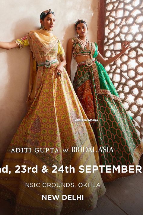 Aditi Gupta - India 🇮🇳 Aditi Gupta, Bridal Designers, Bridal Designs, New Delhi, Indian Dresses, India, Dresses, Design