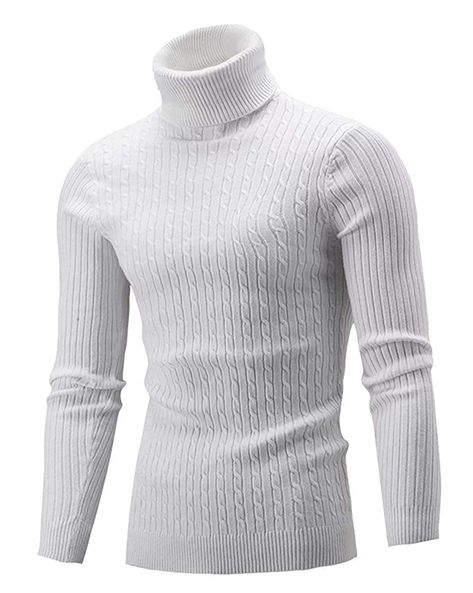 PRICES MAY VARY. Material:95% POLYESTER+5% COTTON Men's Fashion Slim Fit Knitted Turtleneck Pullover Sweaters Lightweight and Modern Basic Designed Pullover Thermal Sweaters for Cold Weather Premium Casual Pullover Sweaters are designed that are Made Various Styles that will add a touch of chic style to your off-duty or office looks Our sweaters are Slim Fit. So If You want to loose fit, You Had Better Order One Step Bigger Size than Your Original Size ¡Ì This slim-fitting sweater is soft, light Costume Gris, Mens Turtleneck, Fitted Turtleneck, Manama, Fashion Hoodies, Mens Plus Size, Casual Sweaters, Knitted Pullover Sweaters, Look Casual