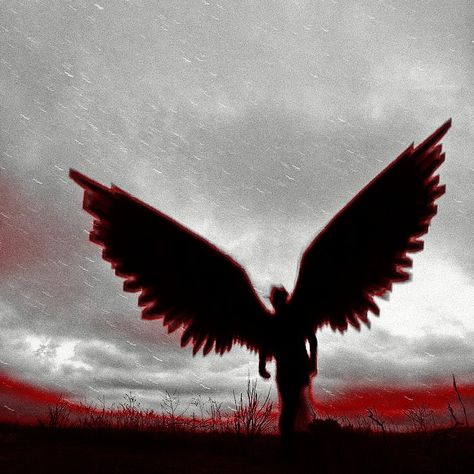 Red Aesthetic And White, Angels Dark Aesthetic, Red And Black Demon Aesthetic, Dark Red White Aesthetic, Red Aesthetic Character, White Red Black Aesthetic, Avernus Aesthetic, Black And White And Red Aesthetic, Angel Demon Aesthetic