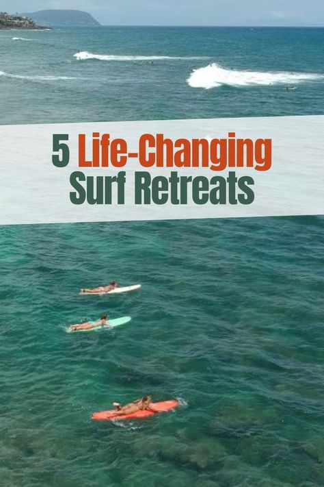 Surf Retreat, Tropical Destinations, Amazing Destinations, Life Changes, Surfing, Water, Travel