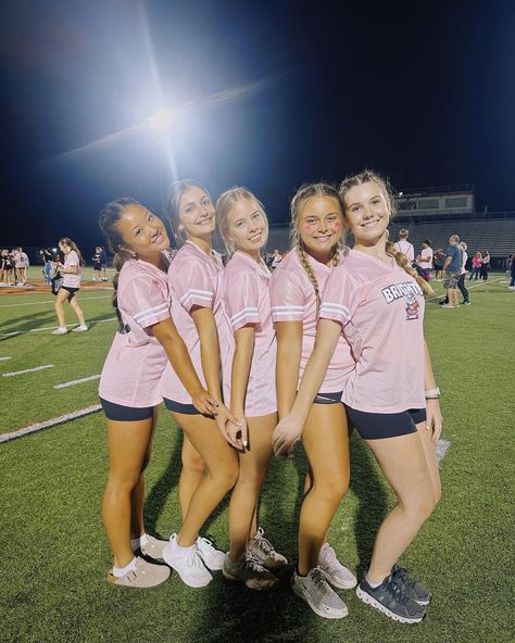 Powderpuff 🏈🎀💞✨ Flag Football, School Football, Flag, Football, Quick Saves, American Football