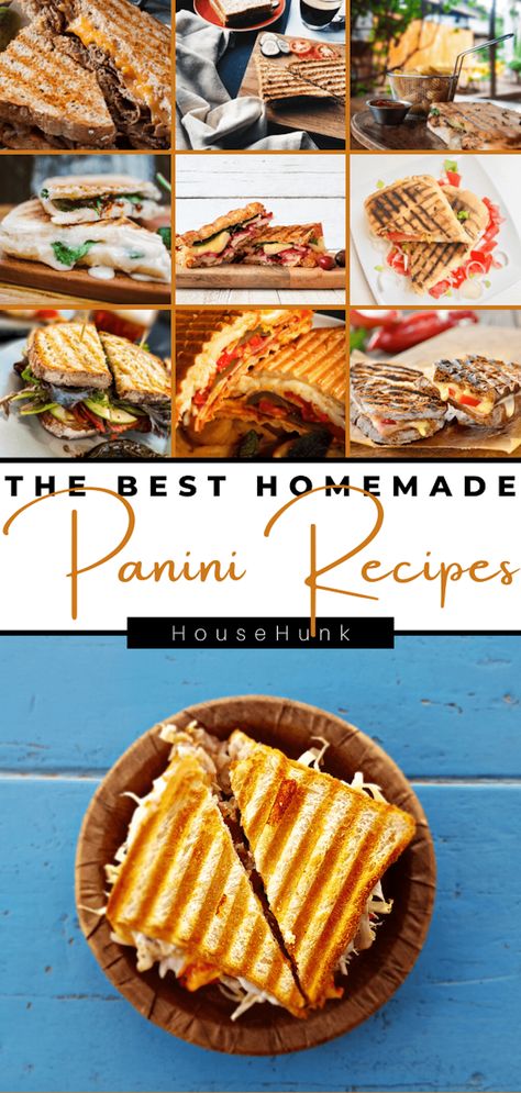 Best Panini Recipes, Panini Press Recipes, Chicken Panini Sandwiches, Grilled Cheese Panini, Sandwich Recipes Panini, Grilled Sandwich Recipe, Panini Recipes Chicken, Chicken Panini, Panini Sandwich