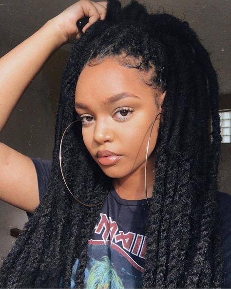 16 Inch Marley Twist, Big Twist Braids Hairstyles, Marley Twist Hairstyles, Medium Short Haircuts, Short Box Braids Hairstyles, Big Box Braids Hairstyles, Faux Locs Hairstyles, Twist Braid Hairstyles, Protective Hairstyles Braids