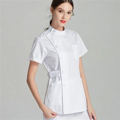 Buy 2PCS Women Ladies Scrubs Set Tops and Pants Hospital Medical Nurse Tunic Healthcare Work Uniform at affordable prices — free shipping, real reviews with photos — Joom Scrubs Nursing Uniforms, Healthcare Uniforms, Medical Nurse, Hospitality Uniform, Work Uniform, Nurse Uniform, Work Uniforms, Scrubs Nursing, Scrub Sets