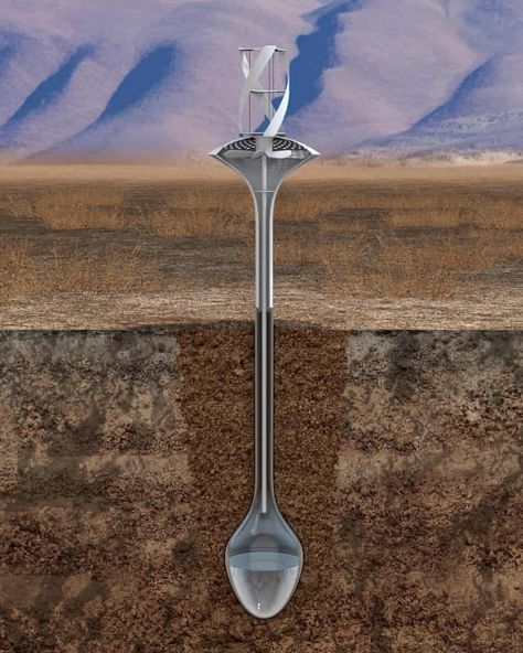 WaterSeer Diy Electricity, Alternative Energie, Water From Air, Water Architecture, Free Energy Projects, Water Generator, Water Collection, Rainwater Harvesting, Rain Water Collection