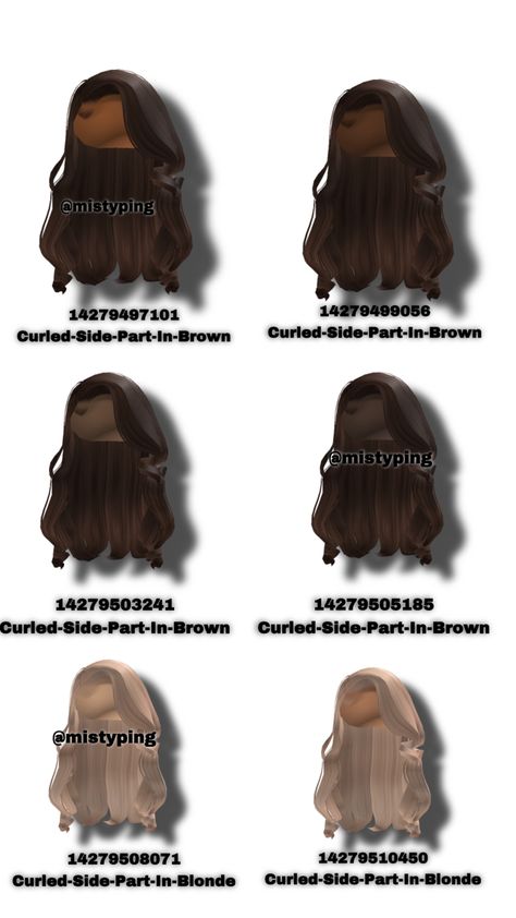 Black Hair Id Roblox, Brown Hair Roblox, Blocksburg Outfit Codes￼, Fancy Dress Code, Code Clothing, Hair Codes, Arm Workout Women, Black Hair Roblox, Bratz Inspired Outfits