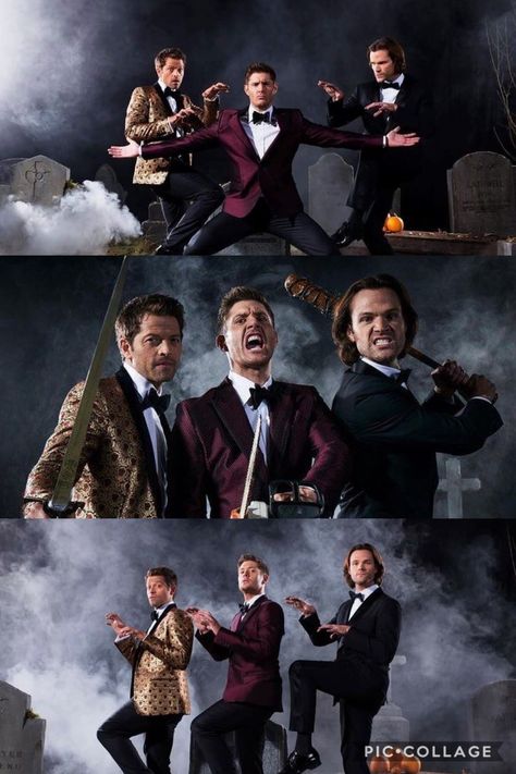 Supernatural Photoshoot, Supernatural Halloween, Sam E Dean Winchester, Medici Masters Of Florence, Funny Photos Of People, Supernatural Actors, Bobby Singer, Supernatural Wallpaper, Supernatural Quotes