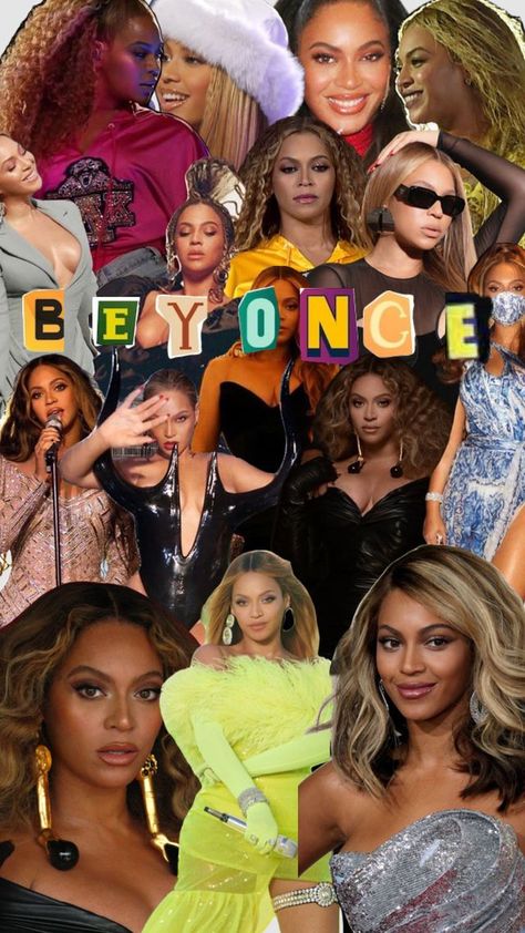 Check out swarley188's Shuffles #beyonce#pretty#collage#aesthetic Beyonce Collage Wallpaper, Beyoncé Collage, Beyonce Wallpaper Aesthetic, Beyonce Collage, Pretty Collage, Beyoncé Wallpaper, Beyonce Pictures, Beyonce Photos, Queen Bee Beyonce