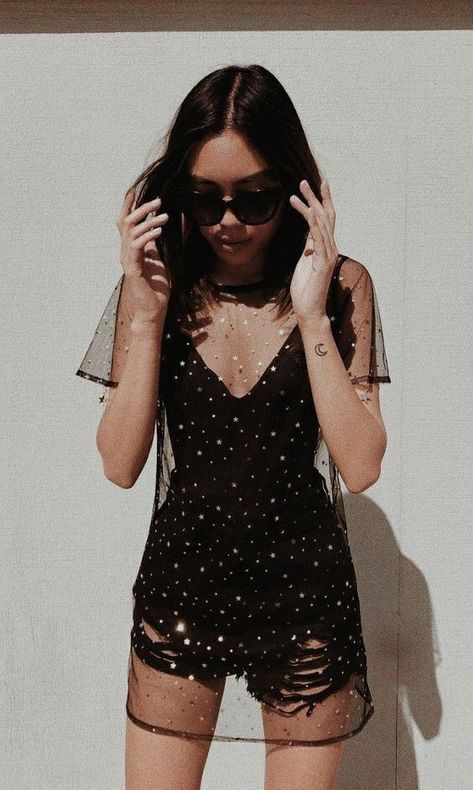 Mesh Outfits, Summer Going Out Outfit, Spring Outfit Women, Look Gatsby, Cooler Style, Fest Outfits, Looks Party, Outfit Trends, Summer Outfit Inspiration