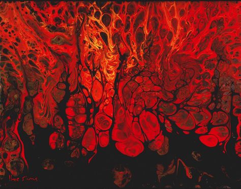 "MOLTEN ROCK " Metallic Paper Print Lava art is inspired by the ongoing Kilauea eruption, uniting fantasy and reality in vibrant images of nature to showcase this beautiful, breathing, elemental experience as it unfolds, both mesmerizing and devastating at the same time.   Metallic Paper Prints are on a glossy surface with a pearlescent, luminous finish.  Super-bright colors, crisp blacks. and amazing depth of color. The results are breathtaking and the quality is unparalleled. These are a digital prints of my original Acrylic painting, entitled Madame Pele's Cathedral  which was painted on the Hamakua Coast of the Big Island.  Available in: 5x7, 8x10, 11x14, 16x20 and 24x30 Prints on Metallic Paper.   8×10 and 11x14 Matted Prints Prints come with with an acid-free backing board and descri Lava Art, Molten Rock, Silent Hill Art, Beach Abstract, Wave Surf, Volcano Eruption, Tropical Ocean, 4 Elements, Metallic Paper