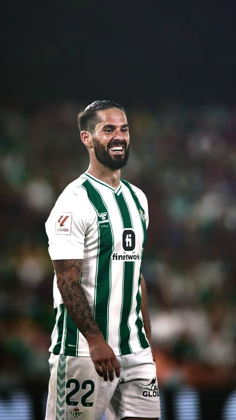 Isco Alarcon Wallpaper, Wallpaper Football Players, Alahly Sc, Ronaldinho Wallpapers, Real Betis Balompié, Wallpaper Football, Isco Alarcon, Real Betis, Messi 10