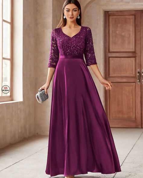 https://dengss.clothing/dengss-sweetheart-neck-sequin-insert-floral-lace-satin-flared-hem-evening-party-formal-dress/?feed_id=2858477&_unique_id=667b7698e91a3&utm_source=Instagram&utm_medium=28dengss&utm_campaign=FS%20Posteronline%20clothingColor: Dusty PinkFabric: Slight StretchMaterial: LaceComposition: 91% Polyamide, 9% ElastaneCare Instructions: Hand wash,do not dry cleanLining: 100% Polyester Product Measurements in cm : SizeAUBust Shoulder Sleeve Length Waist Size Length S886364166145... Frocks For Women Party, Long Frocks For Women, Party Formal Dress, Party Frocks, Frock For Women, Satin Dress Long, Ladies Blouse Designs, Ladies Blouse, Womens Prom Dresses