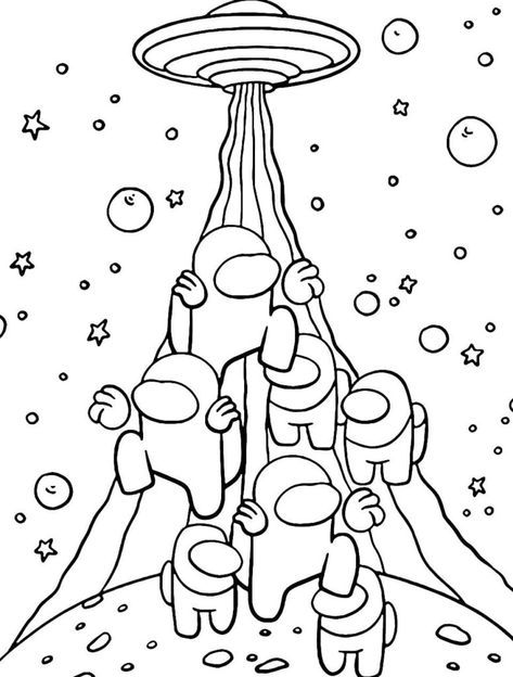 Among Us Coloring Pages. Print for free 100 Coloring Pages Among Us Coloring Pages, Among Us Coloring, Space Coloring Pages, Mario Coloring Pages, Tv Tray, Detailed Coloring Pages, Coloring Pages For Boys, Coloring Page Ideas, Easy Coloring Pages