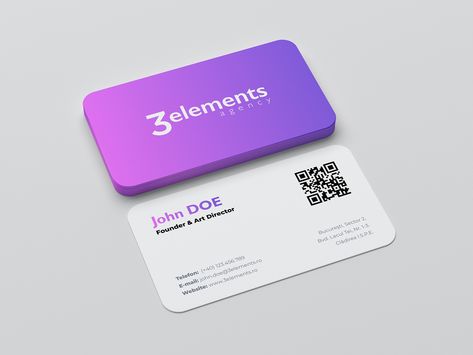 Digital Marketing Business Card, Personal Cards Design Ideas, Cool Business Cards Creative, Visiting Cards Design Creative, Business Visiting Card, Tech Business Card, Calling Card Design, Best Business Cards, Agency Business Cards