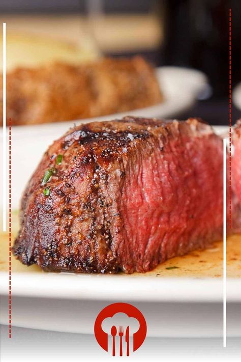 Ruth’s Chris Filet Mignon Recipe Sous Vide Steak Recipe, Reverse Sear Steak, Dill Chicken, Sous Vide Steak, Filet Mignon Recipes, Vegan Meat, Easy Grilling, Ny Strip, Seared Steak