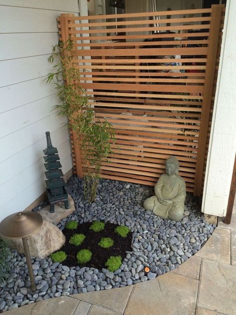 small japanese courtyard garden, gardening, landscape, outdoor living, ponds water features Japanese Courtyard Garden, Japanese Courtyard, Japanese Gardens Design Ideas, Small Japanese Garden, Buddha Garden, Zen Garden Design, Meditation Area, Meditation Garden, Asian Garden