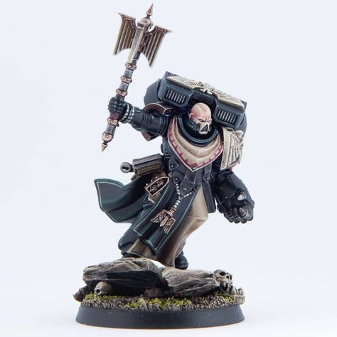 Thank you for your patience. Finally, decent photos of the jump pack chaplain. I tried several times to get pictures, but lacked the set… Chaplain 40k, 40k Chaplain, Dark Angels 40k, Jump Pack, Warhammer 40k Figures, Dark Angels, Space Marines, Rat Rods, Dark Angel