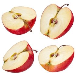 half of red apple. collection. with clipping path Snow White Apple, Apple Images, Apple Collection, Still Life Fruit, Fruit Photography, Tree Images, Water Bottle Design, Model Drawing, Jpg Images