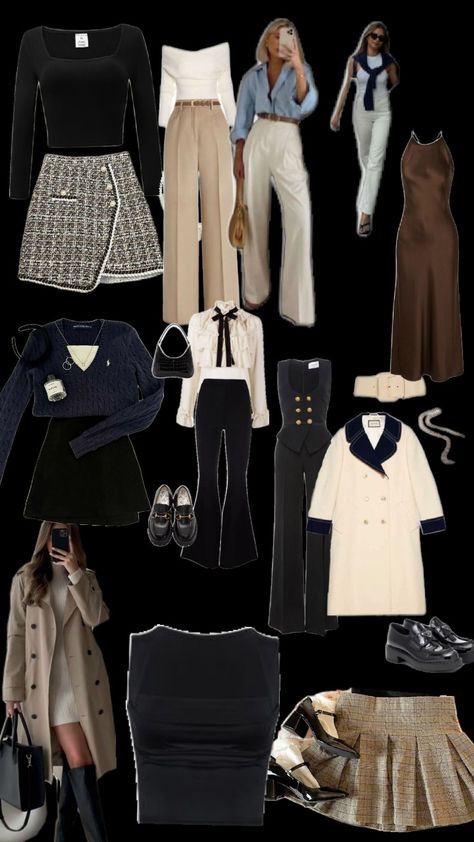 Old money aesthetic New Money Outfits, Old Money School Outfits, Virgo Rising, 70s Inspired Outfits, Money Clothes, Clothes Illustration, 2024 Style, Outfit Inspo Casual, Quick Outfits