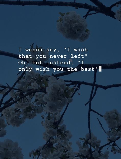 Wish you the best - Lewis Capaldi Lewis Capaldi Tattoo, Lewis Capaldi Lyrics, Wish You The Best Lewis Capaldi Lyrics, Wish You The Best Lewis Capaldi, Random Knowledge, I Want U, Lewis Capaldi, Wish You Well, Song Lyric Quotes