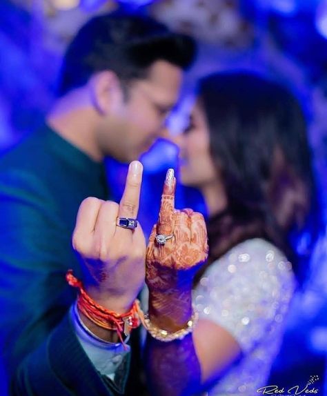 Classic Engagement Party, Engagement Portraits Poses, Engagement Shoots Poses, Sangeet Night, Pop The Bubbly, Engagement Videos, Indian Wedding Poses, Indian Wedding Photography Couples, Engagement Photography Poses