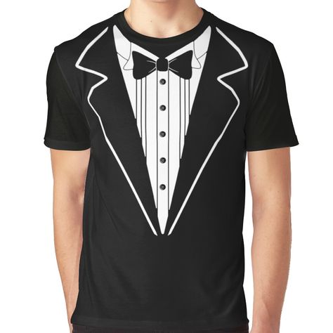 Cool Tuxedos, Funny Prom, Tuxedo Prom, Tux Shirt, Tuxedo T Shirt, Climbing Clothes, Vest And Tie, Funny Tee Shirts, Tuxedo Shirts