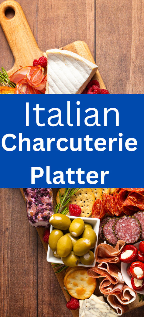 Learn how to create a stunning Italian charcuterie board that makes entertaining a breeze. This delicious spread is simple to assemble and perfect for any gathering! Italian Charcuterie Boards, Italian Charcuterie Board Ideas, How To Make A Charcuterie Board, Chauctier Board Ideas, Lunch Charcuterie Board, Aldi Charcuterie Board, Charcuterie Board Ideas Simple, Italian Charcuterie Board, Italian Charcuterie