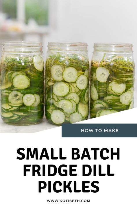 Garlic Fridge Pickles, Refrigerated Dill Pickles Recipe, Pickle Making Recipes, Fresh Dill Pickles Recipes, Healthy Refrigerator Pickles, Easy Homemade Refrigerator Dill Pickles, Refrigerator Pickles With Dill Seed, How To Make Homemade Dill Pickles, Refrigerator Pickles With Dried Dill