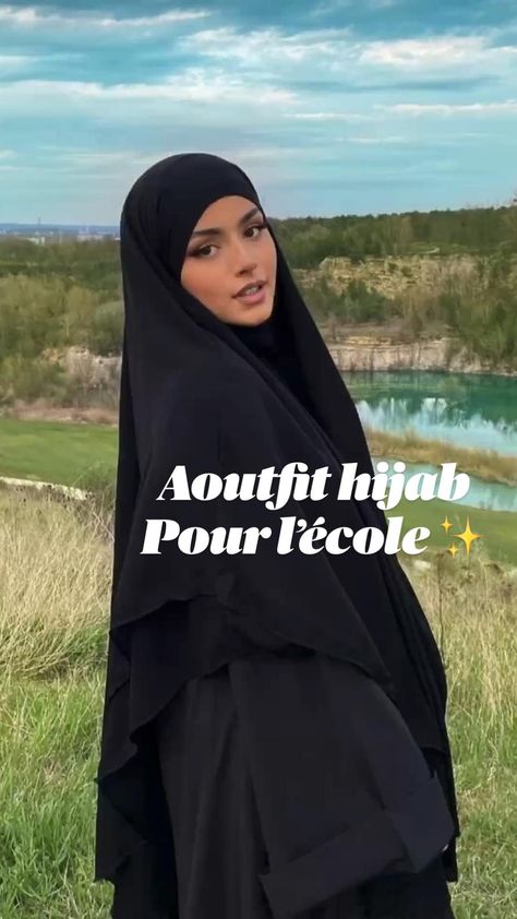 Outfit Voile, Morocco Girls, Muslim Outfit Ideas, Muslim Girl Outfits, Muslim Outfit, Estilo Hijab, Stile Hijab, Mode Hijabi, Club Outfits For Women