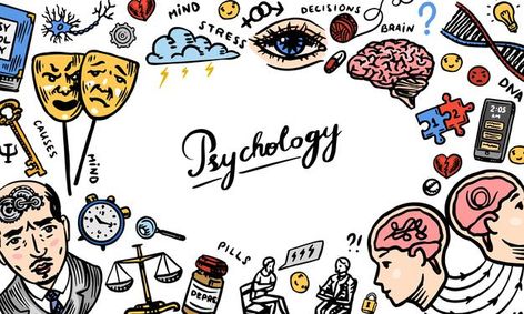 Psychology Background Powerpoint, Psychology Posters Art, Psychology Cover Photo, Psychology Student Aesthetic Wallpaper Laptop, Cover Page For Psychology Project, Psychology Posters Ideas, Linkedin Background Banner Psychology, Psychology Aesthetic Wallpaper Laptop, Psychology Wallpaper Aesthetic Desktop