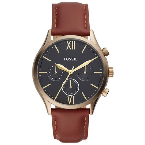 Chronograph-Divers.com - Fossil Fenmore Midsize Mens Watch BQ2404, $133.45 (https://www.chronograph-divers.com/fossil-fenmore-midsize-watch-bq2404/) Leather Watch Case, Fossil Watches For Men, Brown Leather Strap Watch, Brown Watches, Brown Leather Watch, Minimalist Watch, Fossil Watch, Fossil Watches, Brown Leather Strap